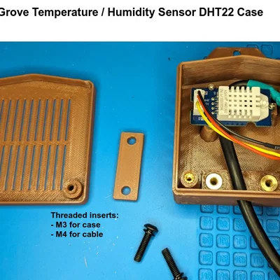 Vỏ bảo vệ cho cảm biến nhiệt độ độ ẩm Grove DHT22