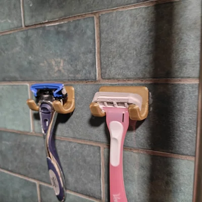 Móc treo dao cạo râu hiện đại (Simple modern razor holder)