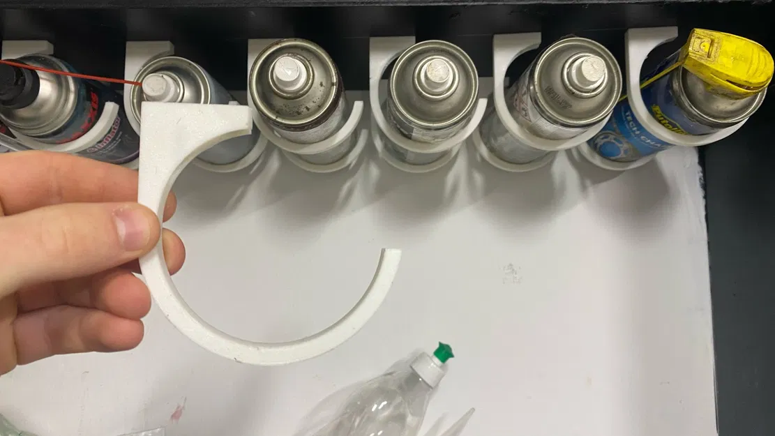 Giá treo bình xịt dưới kệ - Image 2