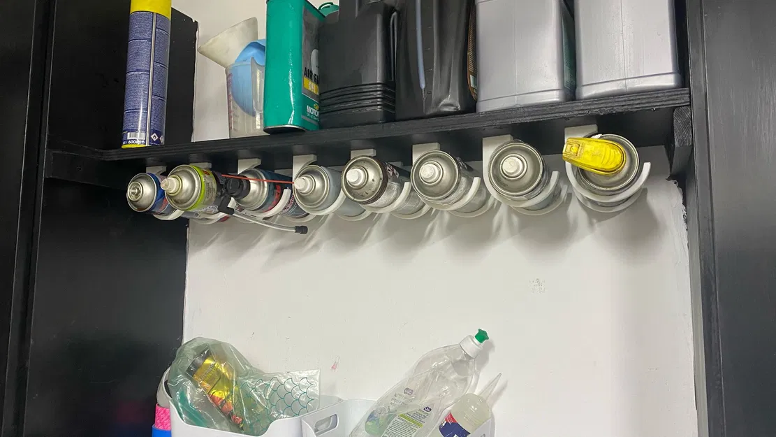 Giá treo bình xịt dưới kệ - Image 3