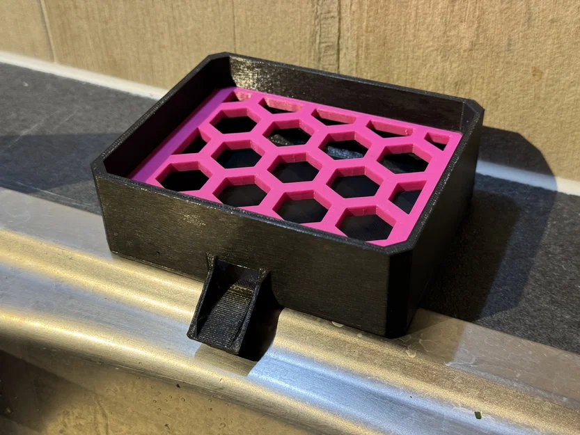 Giá Đựng Bọt Biển Hình Lục Giác (Có hoặc không có lỗ thoát nước) - Image 1