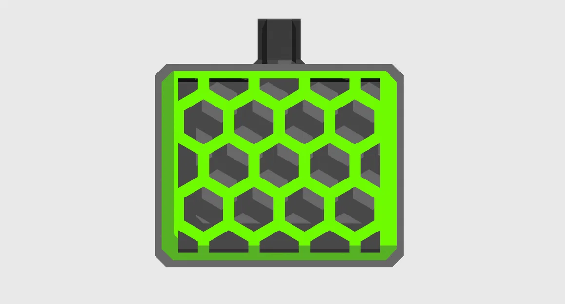 Giá Đựng Bọt Biển Hình Lục Giác (Có hoặc không có lỗ thoát nước) - Image 4