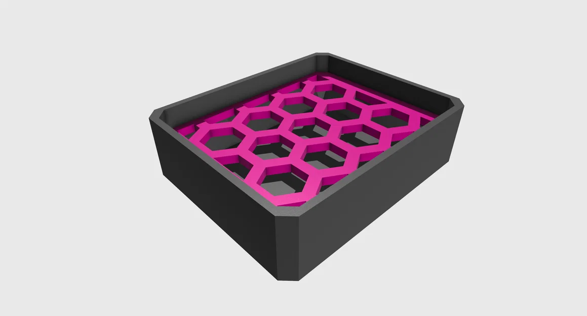 Giá Đựng Bọt Biển Hình Lục Giác (Có hoặc không có lỗ thoát nước) - Image 6