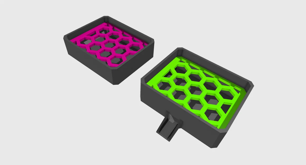 Giá Đựng Bọt Biển Hình Lục Giác (Có hoặc không có lỗ thoát nước) - Image 7