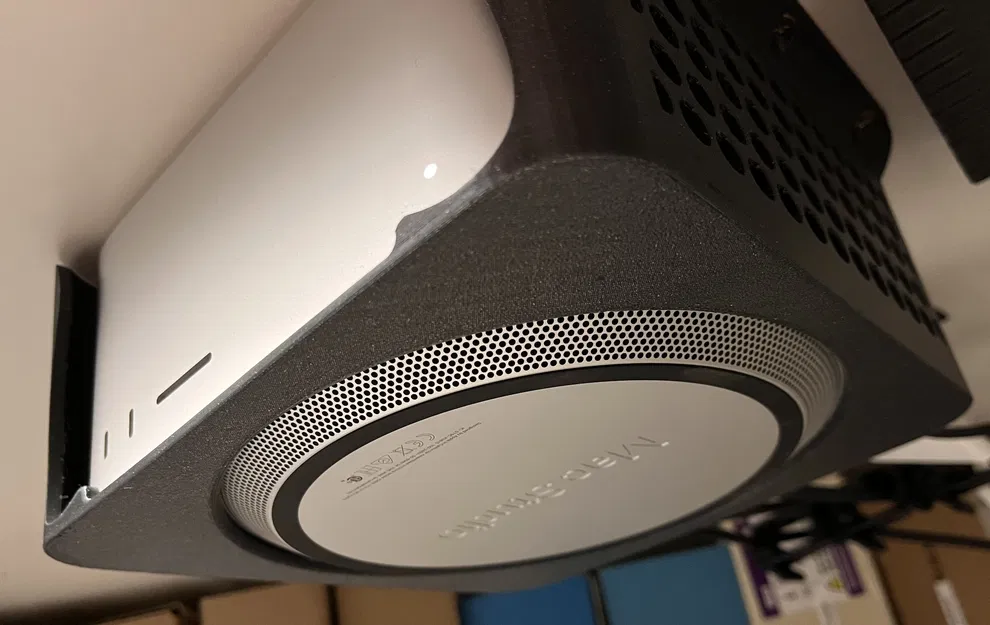 Giá treo Mac Studio dưới gầm bàn - Image 2