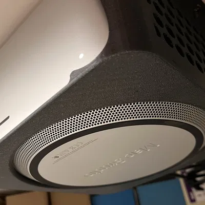 Giá treo Mac Studio dưới gầm bàn