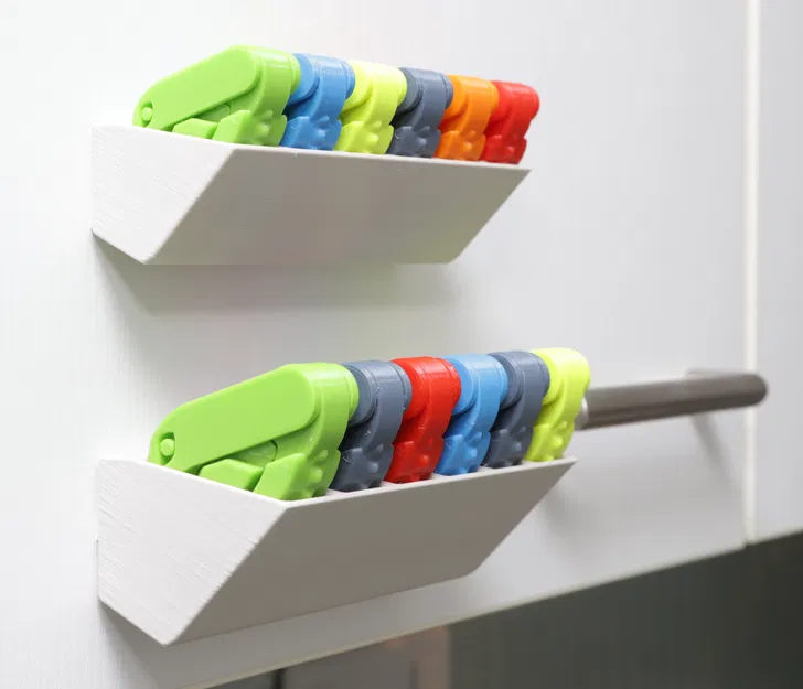 Giá treo Dino-Clip gắn tường (Parametric) - Image 2