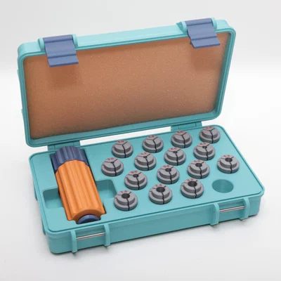 Hộp đựng Rugged chắc chắn cho tay cầm máy khoan và collet