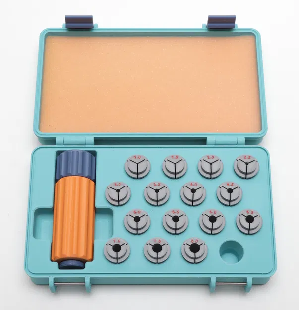 Hộp đựng Rugged chắc chắn cho tay cầm máy khoan và collet - Image 2