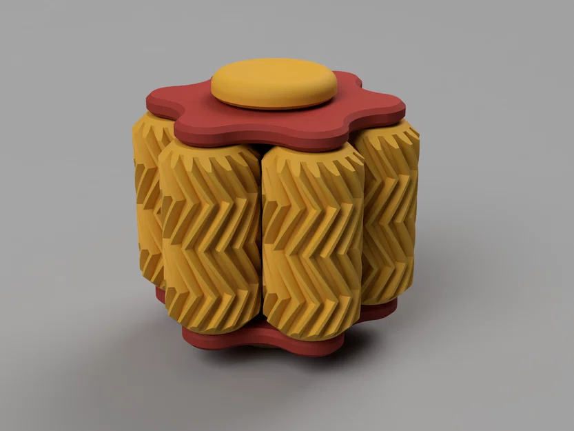 Gear Fidget Toy 06 - Đồ chơi bánh răng xoay cực thú vị - Image 3