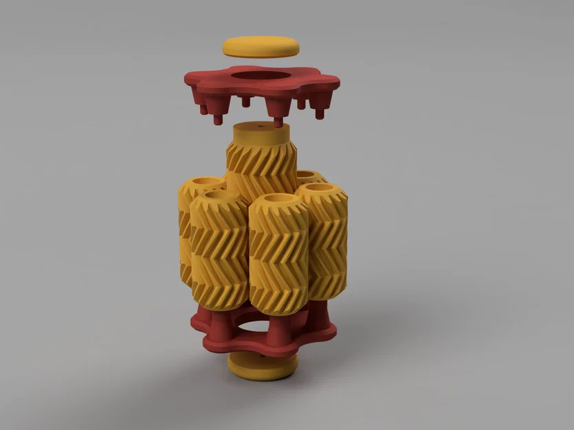 Gear Fidget Toy 06 - Đồ chơi bánh răng xoay cực thú vị - Image 5