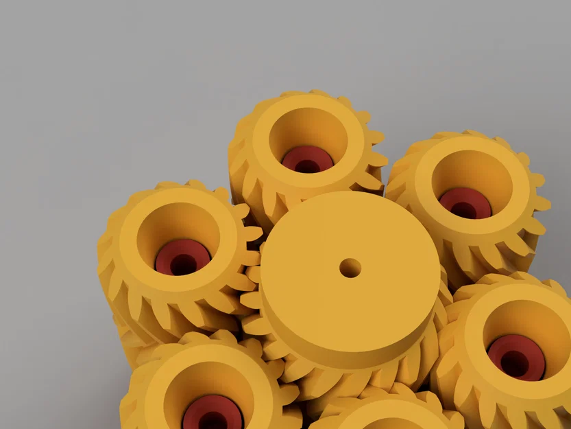 Gear Fidget Toy 06 - Đồ chơi bánh răng xoay cực thú vị - Image 9