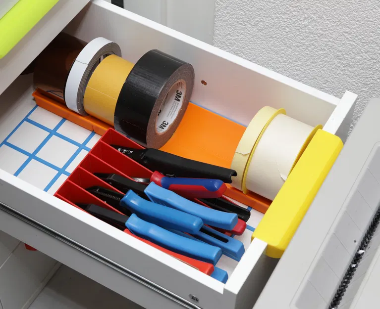 Hệ thống hộp lưu trữ xếp chồng cho IKEA ALEX (Có thể tùy chỉnh thông số) - Image 7