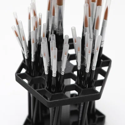 Giá cắm cọ hình lục giác (Hexagon Brush Holder)