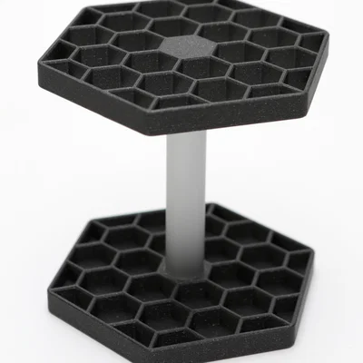 Giá cắm cọ hình lục giác (Hexagon Brush Holder)