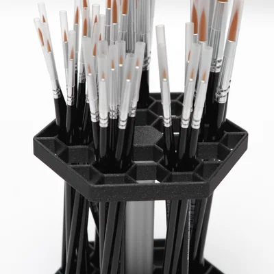 Giá cắm cọ hình lục giác (Hexagon Brush Holder)