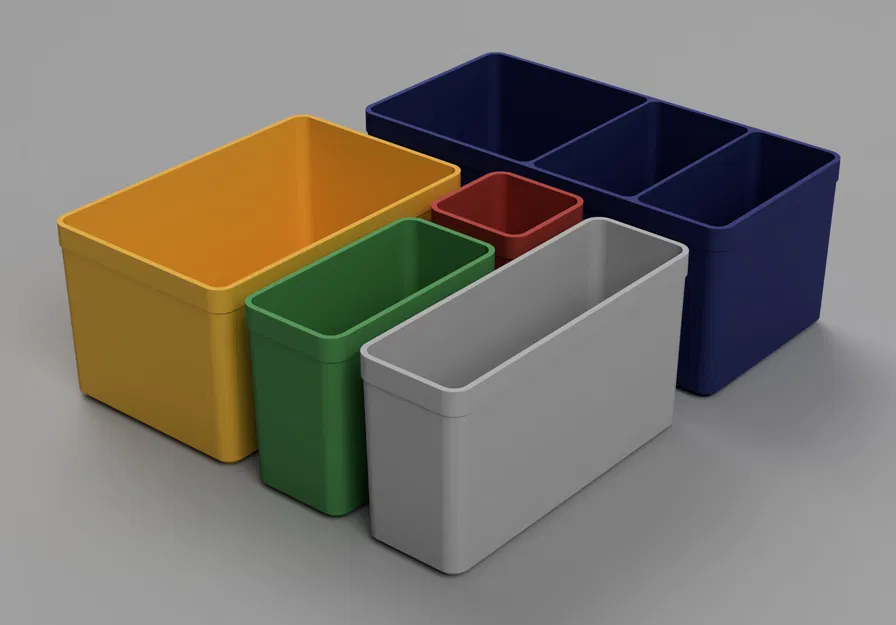 Các biến thể khay chứa Allit EuroPlus - Image 1