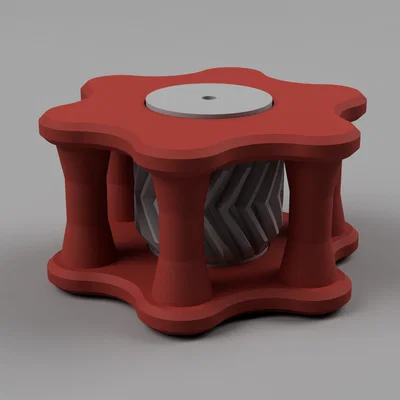 Gear Fidget Toy 05 - Đồ chơi bánh răng lục giác phẳng