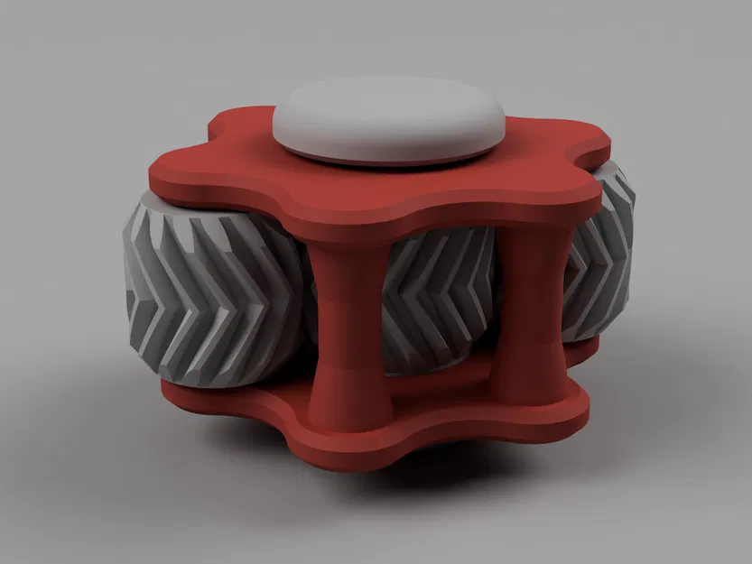 Gear Fidget Toy 05 - Đồ chơi bánh răng lục giác phẳng - Image 3