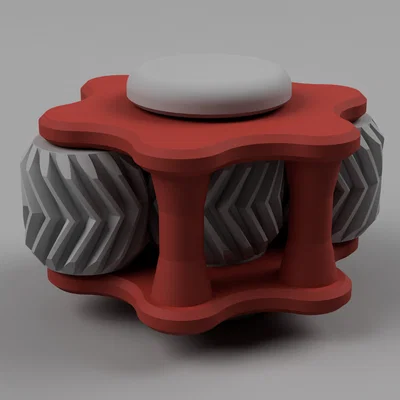 Gear Fidget Toy 05 - Đồ chơi bánh răng lục giác phẳng