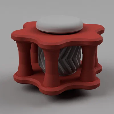 Gear Fidget Toy 05 - Đồ chơi bánh răng lục giác phẳng
