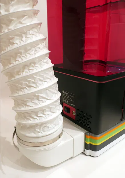 Đế ống gió hút mùi cho Elegoo Mars Pro - Image 9