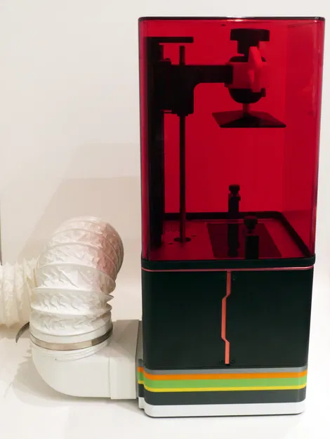 Đế ống gió hút mùi cho Elegoo Mars Pro - Image 10