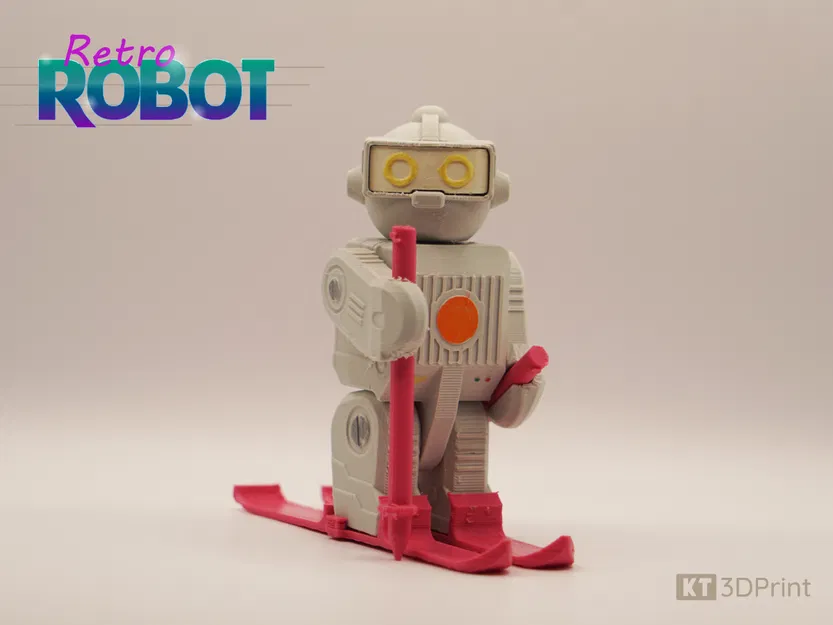 Robot in nguyên khối (Print-in-place robot) - Image 1