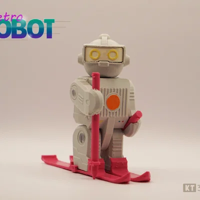 Robot in nguyên khối (Print-in-place robot)