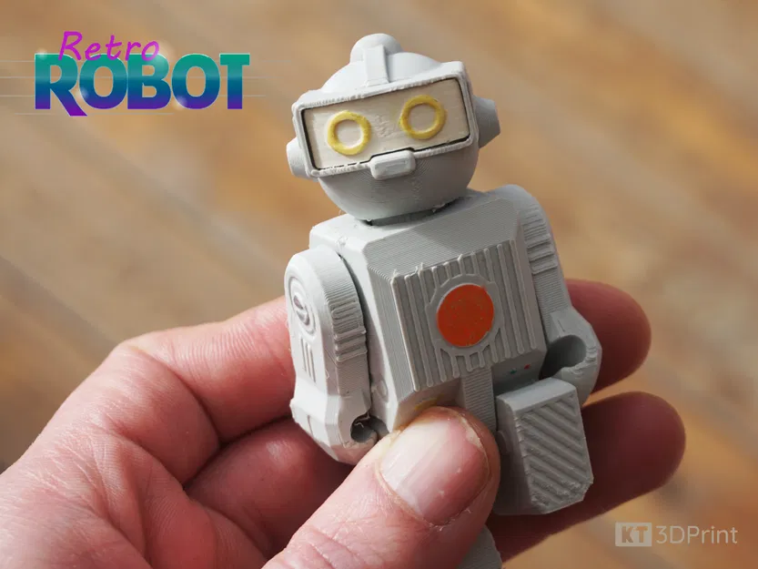 Robot in nguyên khối (Print-in-place robot) - Image 2