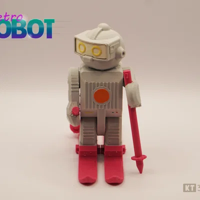 Robot in nguyên khối (Print-in-place robot)