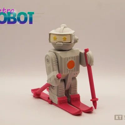 Robot in nguyên khối (Print-in-place robot)