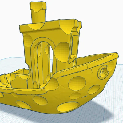 Mô hình thuyền Cheese Benchy - Bản in độc đáo cho dân mê 3D