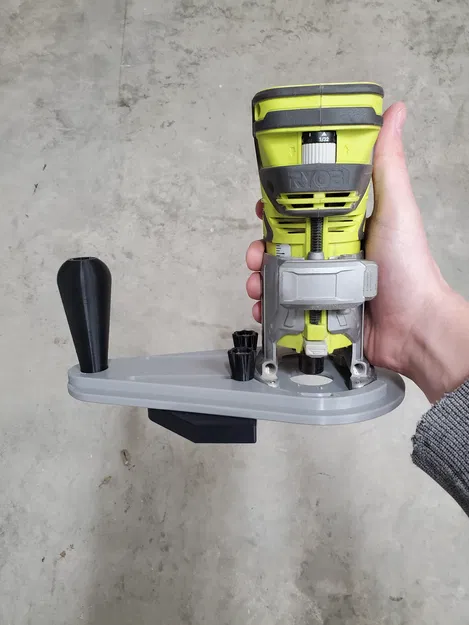 Đế Router Ryobi 18v kèm Dẫn Hướng Cạnh - Image 1