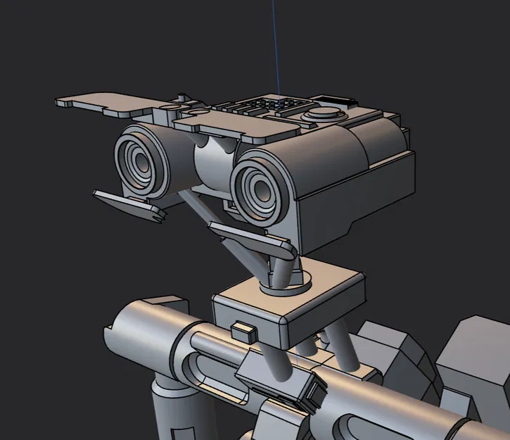Johnny 5 sống động: Mô hình tối ưu cho in 3D - Image 1