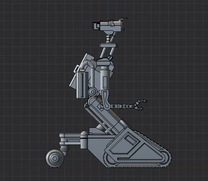 Johnny 5 sống động: Mô hình tối ưu cho in 3D - Image 5