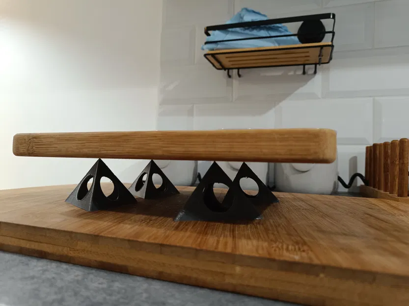 Kim tự tháp kê đồ sơn 3D (Painting Pyramid) - Phụ kiện DIY tiện lợi - Image 1