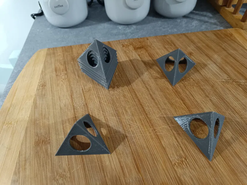 Kim tự tháp kê đồ sơn 3D (Painting Pyramid) - Phụ kiện DIY tiện lợi - Image 3