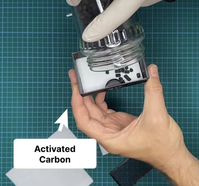 Bộ lọc than hoạt tính nạp lại được cho BambuLab X1 / P1S / P1P - Image 11