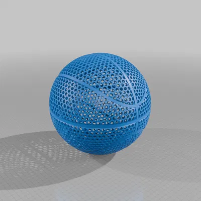 Mô hình quả bóng rổ không hơi (Airless Basketball) độc đáo