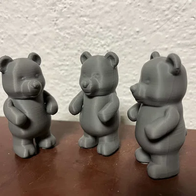 Mô hình gấu dẻo Gummy bears