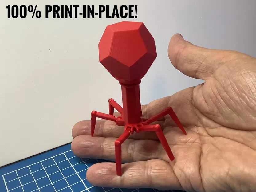 Robot Bacteriophage (Thể thực khuẩn) - Image 1