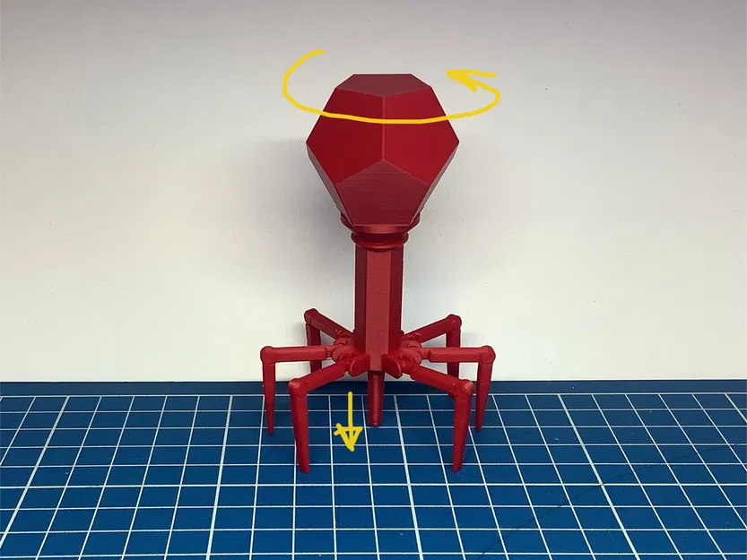 Robot Bacteriophage (Thể thực khuẩn) - Image 3