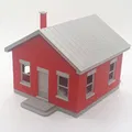 Mô hình Văn phòng điều hành toa tàu (HO Scale Yard Office) - Thumbnail 1