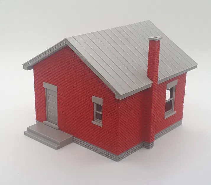 Mô hình Văn phòng điều hành toa tàu (HO Scale Yard Office) - Image 2