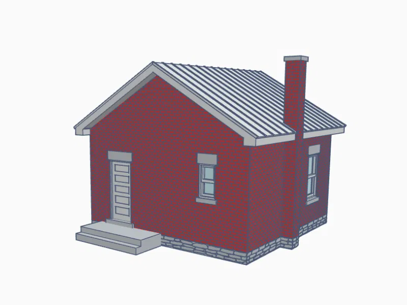 Mô hình Văn phòng điều hành toa tàu (HO Scale Yard Office) - Image 4