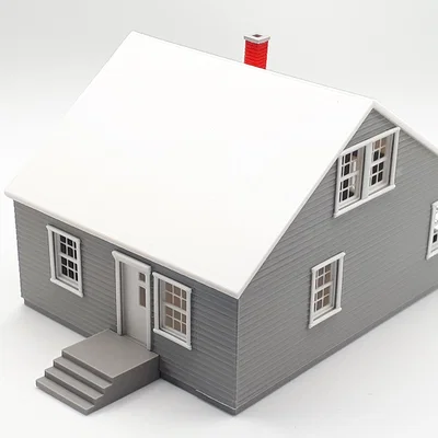 Mô hình nhà thời chiến Canada tỉ lệ HO (1942)