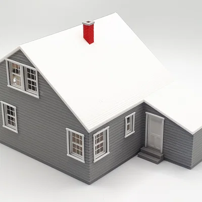 Mô hình nhà thời chiến Canada tỉ lệ HO (1942)