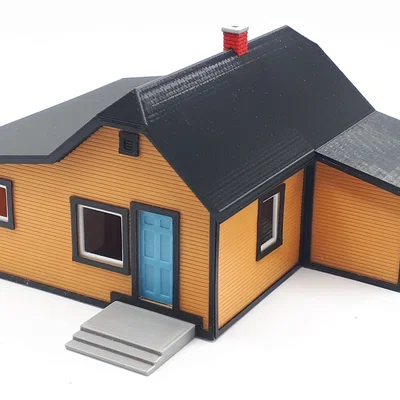 Mô hình nhà nông thôn Saskatchewan tỉ lệ HO