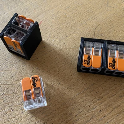 Giá đỡ Wago 221-412 đơn giản (2 x 2)